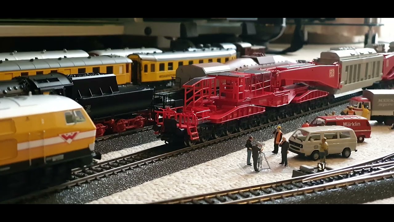 M&auml;rklin #train #baureihe V320#Wiebe#M&auml;rklin 48295# Schwerlastwagen