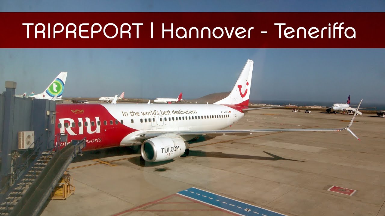 TRIPREPORT 4K | TUIfly "RIU-Hotels" D-ATUZ | Hannover - Teneriffa | 15.04.2023