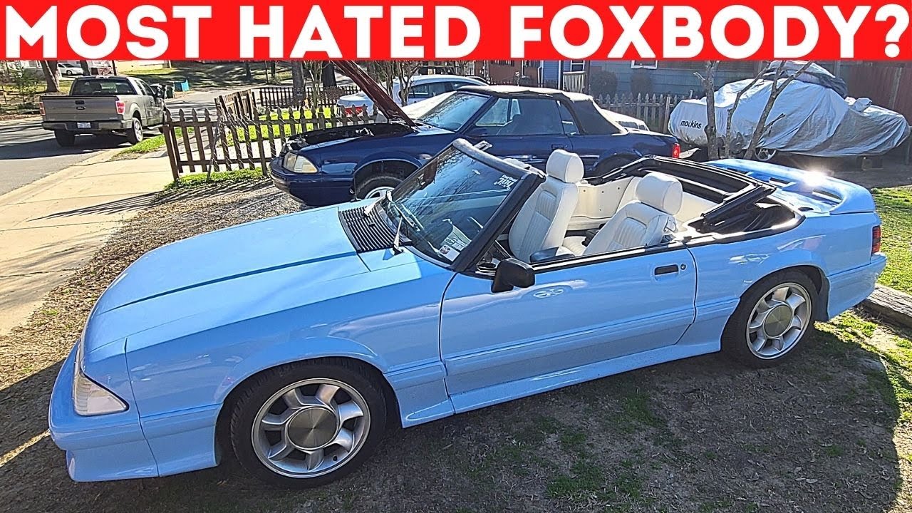 ARE CONVERTIBLES THE MOST HATED FOXBODY MUSTANG?