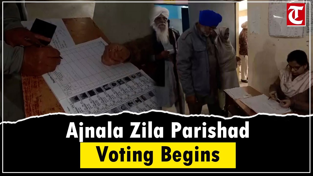 Ajnala Zila Parishad Elections: Voting Begins in Amritsar | Punjab Local Body Polls