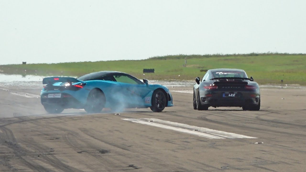 Drag Racing Gone Wrong! 900HP McLaren 720S vs 730HP Porsche 991 ES700