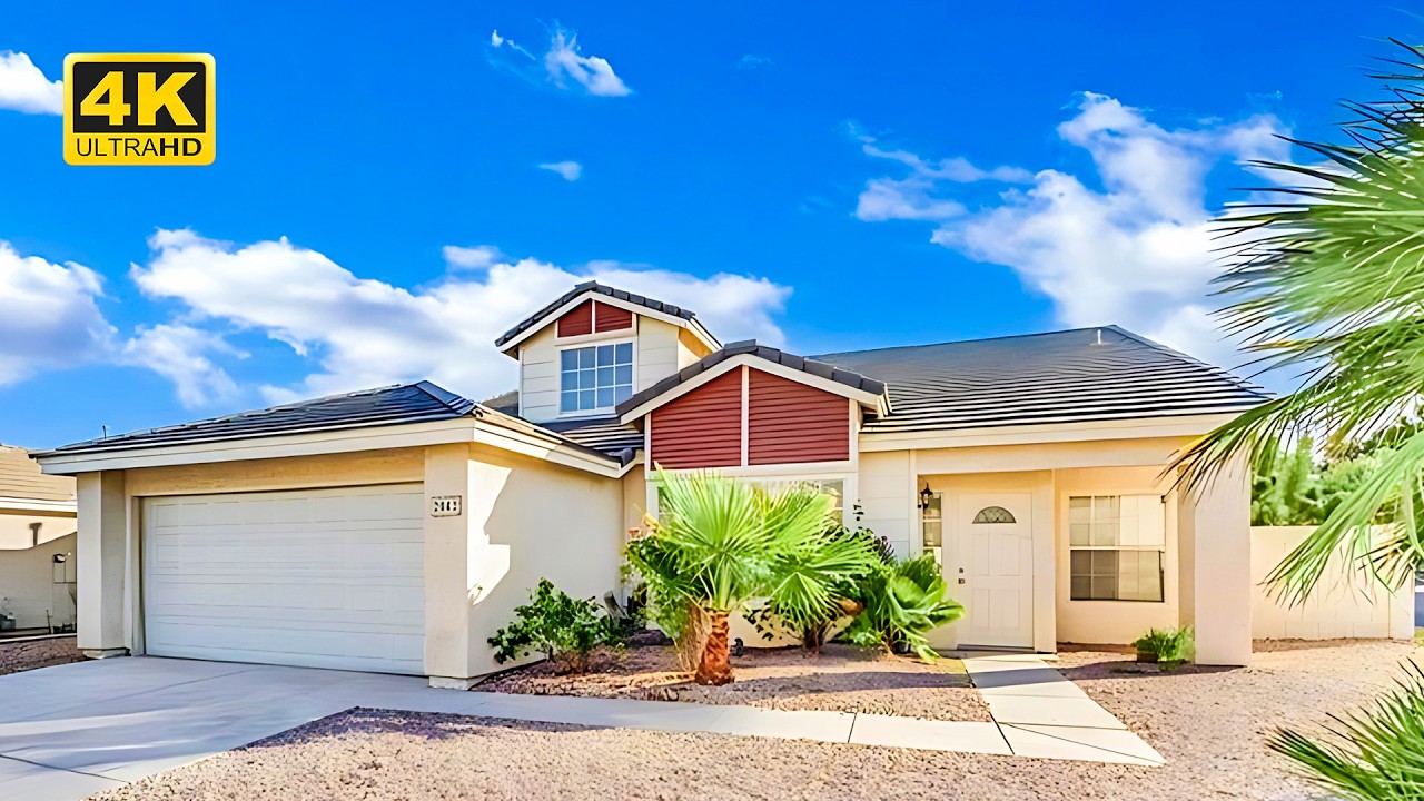 Las Vegas Home for Sale | Downstair Primary Bedroom on Corner Lot with 4 Bedrooms and a Loft $499K