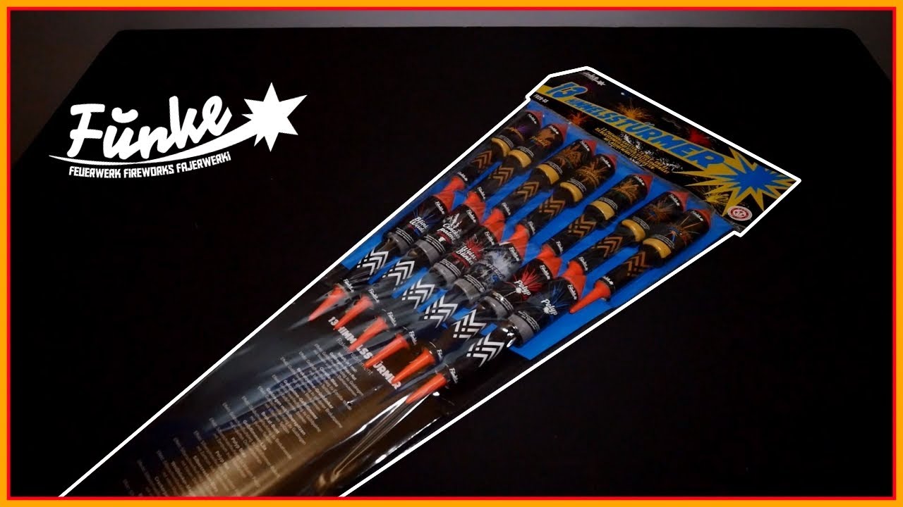 13 Himmelsstürmer von Funke ! 🤩🚀 | GreatFireworks