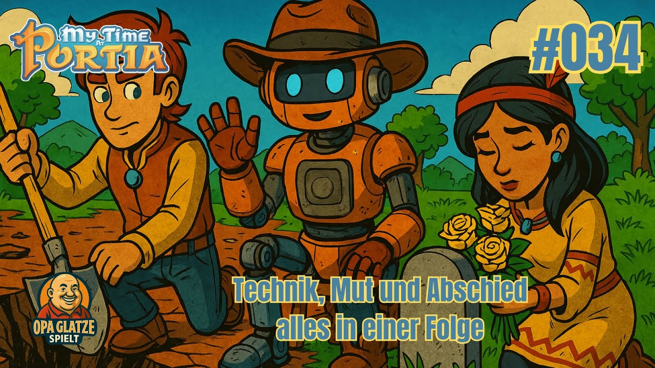 Der Tag, an dem wir Portia retten – Kraterreparatur & Ack | My Time at Portia #34