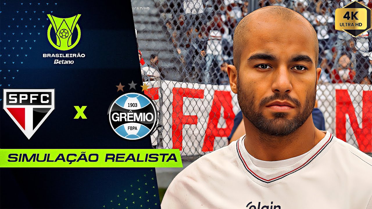 FC 26 - São Paulo vs Grêmio | Brasileirão 2026 | Simulação 4K Ultra HD (60 FPS) EA Sports FC.
