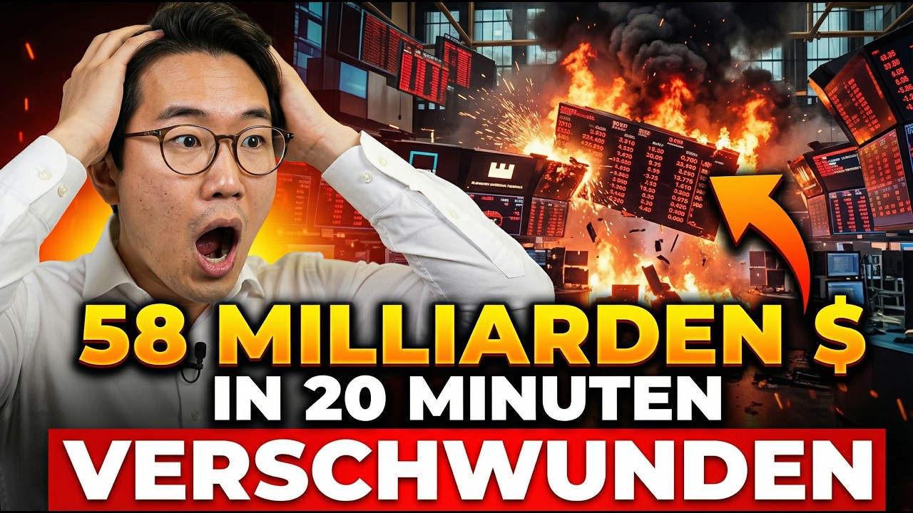 58 Milliarden $ in 20 Minuten verschwunden... was ist wirklich passiert?
