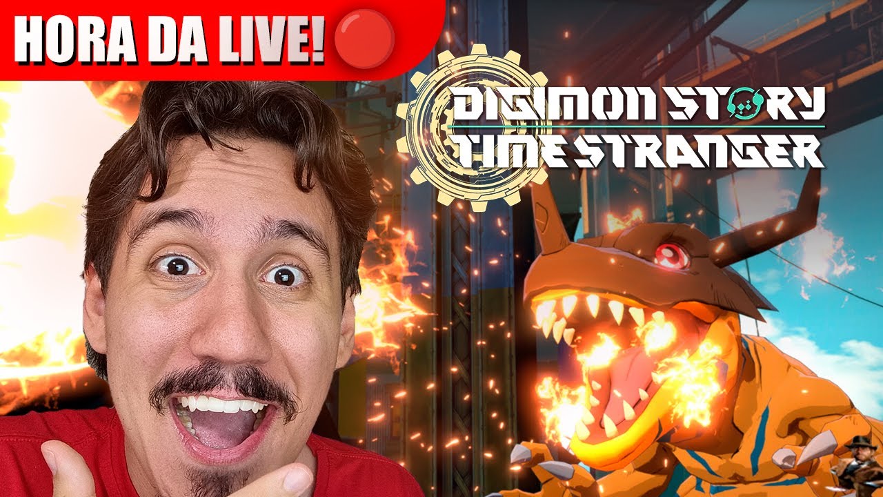 Digimon em 2025 no playstation 5? Digimon Story Time Stranger do PS5! 😱