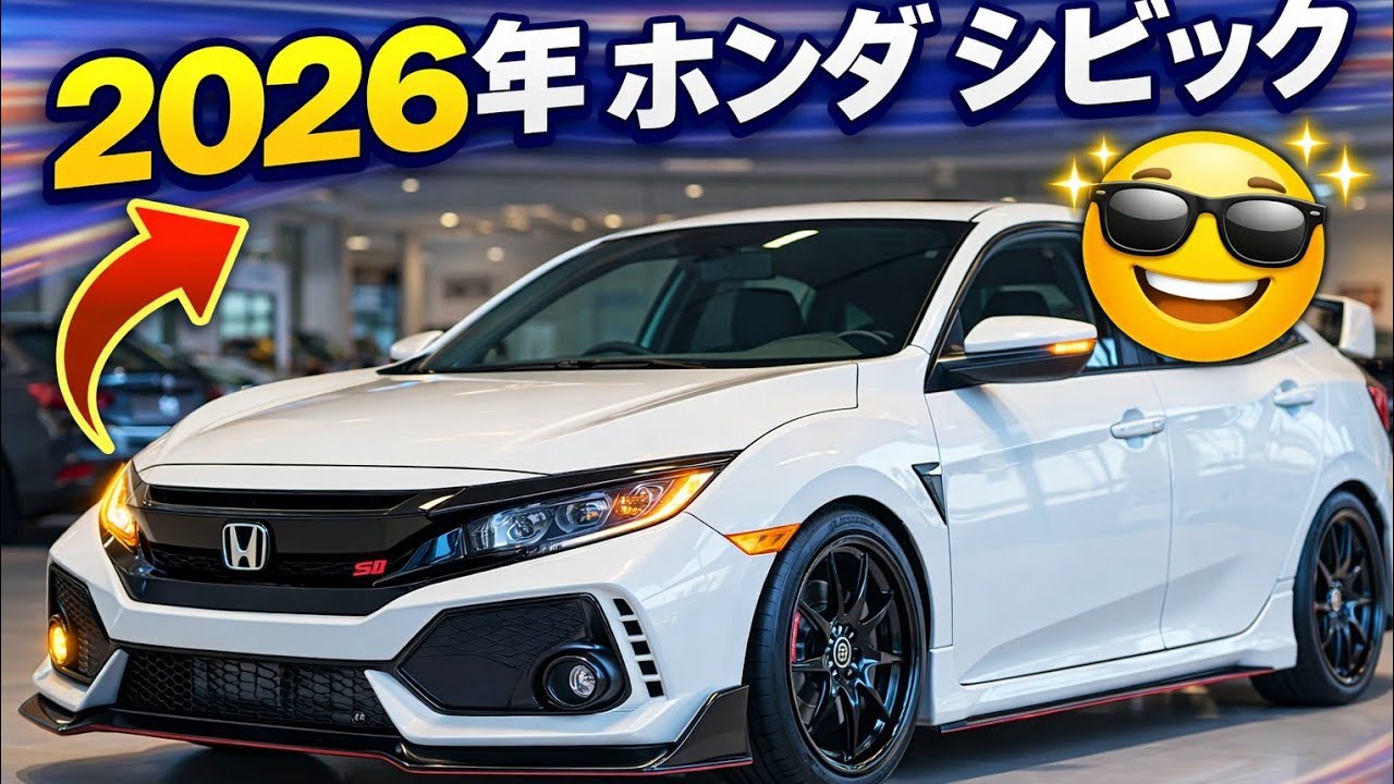 2026年 ホンダ シビック｜今、最も話題のセダン！** 🚗🔥