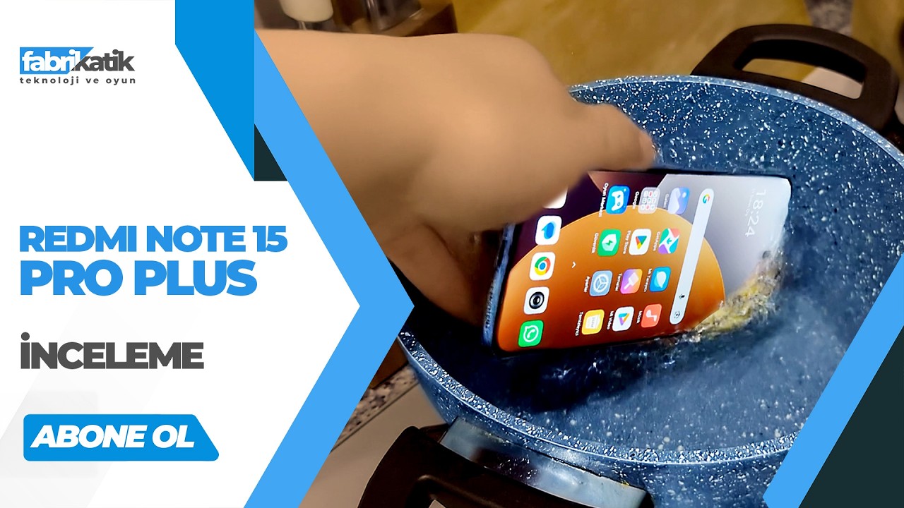 Tencereye düşse bile çalışıyor! Redmi Note 15 Pro Plus incelemesi #redminote15proplus #xiaomi
