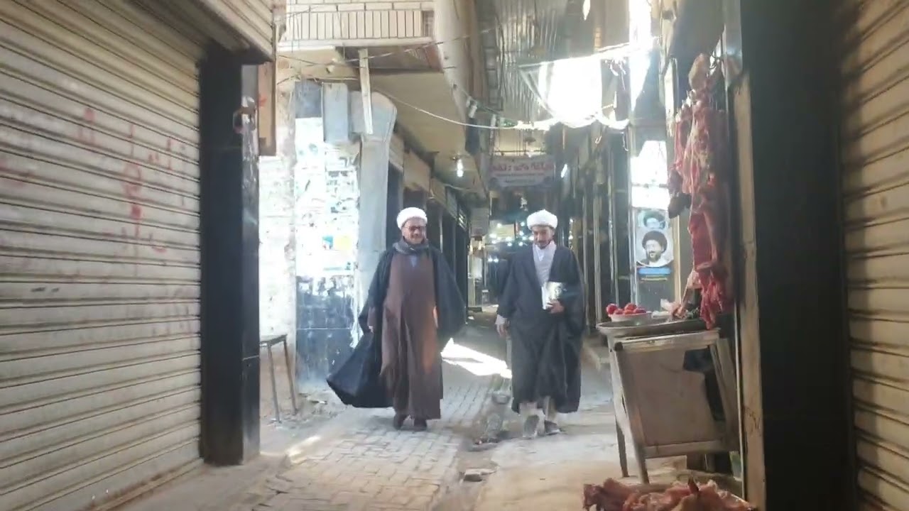جولة في ازقة النجف الاشرف