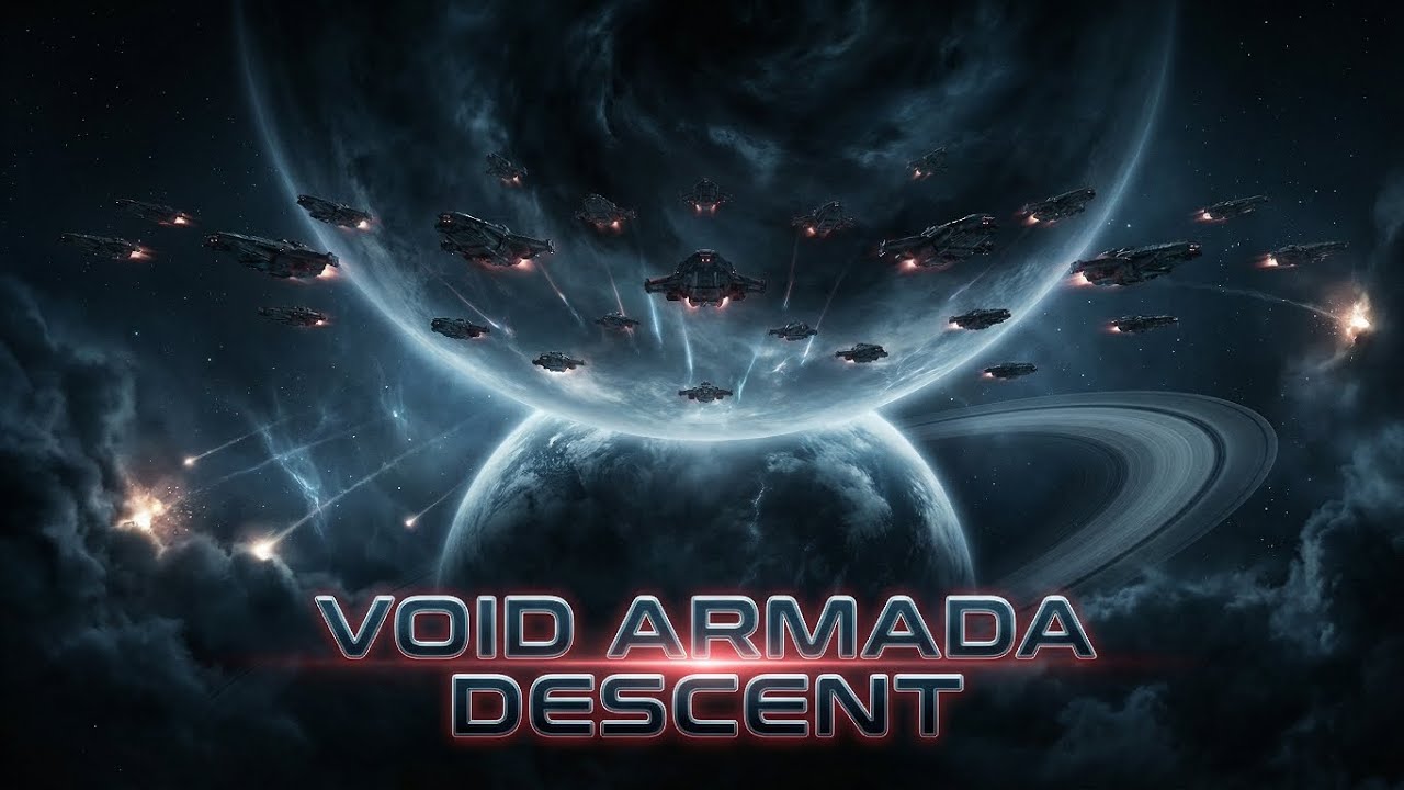 Void Armada Descent | Dark Cinematic Electronic Soundtrack (Instrumental) 