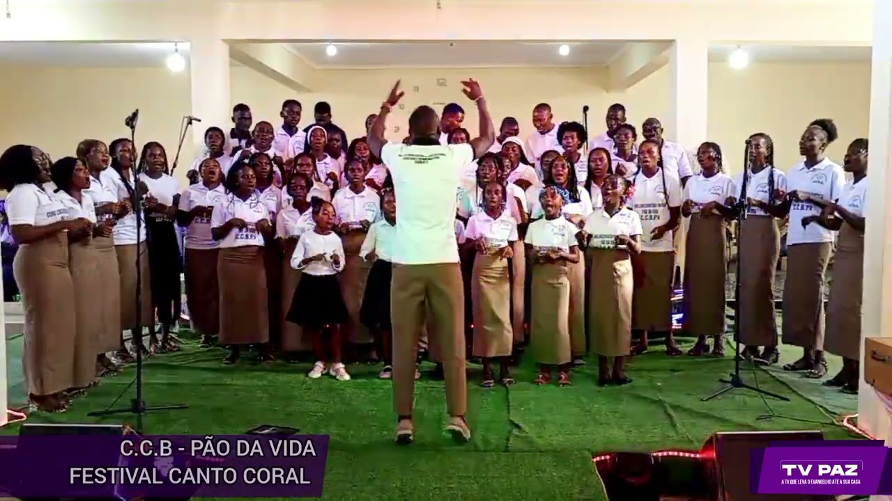 Atuação do C.C.B - PÃO DA VIDA, na 1ª edição do festival canto coral de interpretação dos hinários