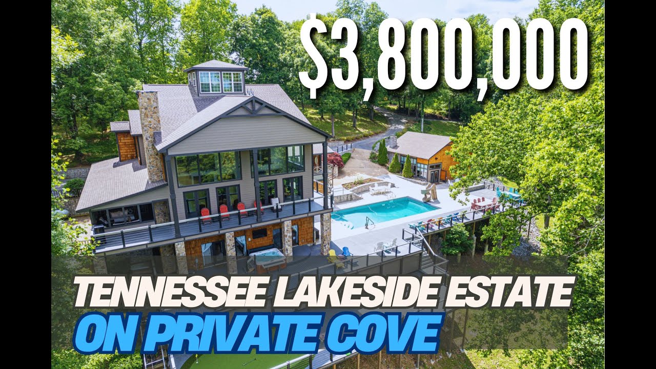 Inside a $3,800,000 Tennessee Lakefront Mansion |1657 Boswell Rd, Winchester, TN Mansion Tour!