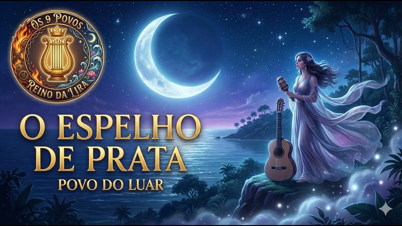 O Espelho de Prata: Povo do Luar | Ethereal Bossa-Trip-Hop e Intuição (Série Reino da Lira)