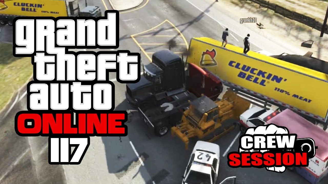 GTA ONLINE #117 - Crew-Spaß mit LKWs [HD+] | Let's Play GTA Online