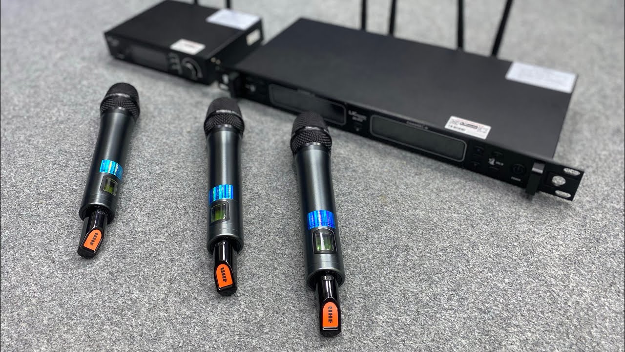 2 mẫu Micro Chuyên Nghiệp cho Sóng Xa 100-150m | Lx acoustic U900 và BS850