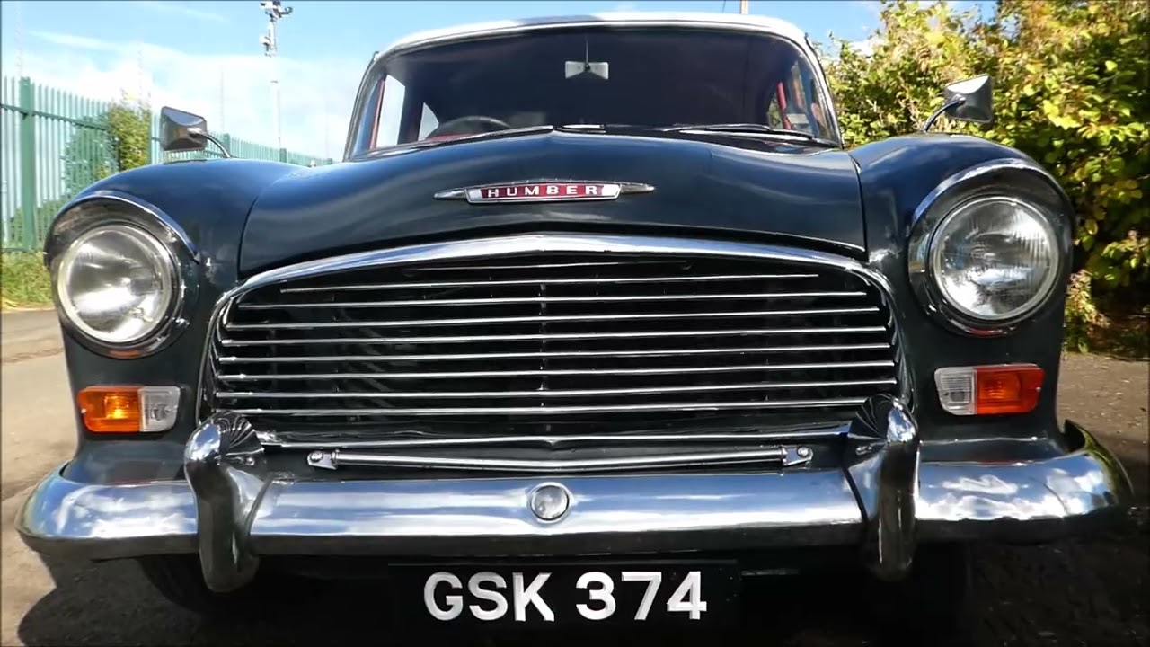 Short video of the 1962 Humber Hawk.