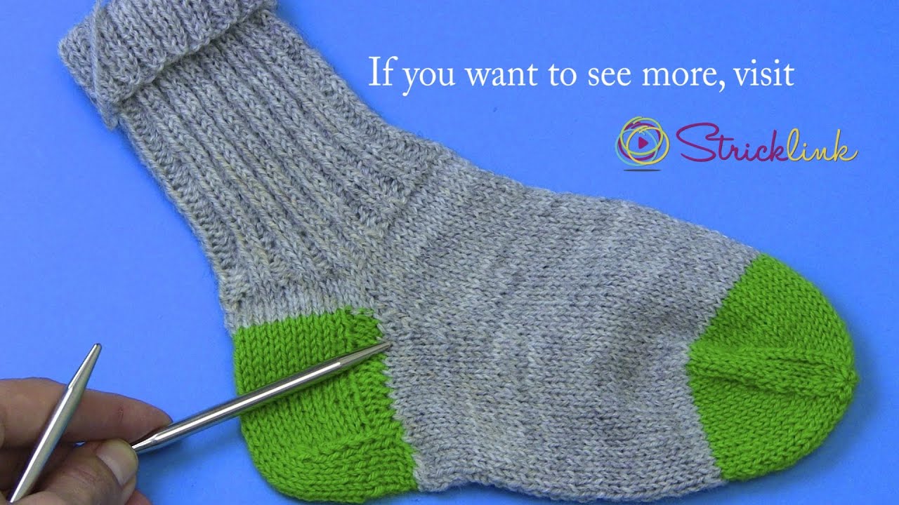 Projekt: Sockenstricken hier Stricken des Spickels 6. Teil