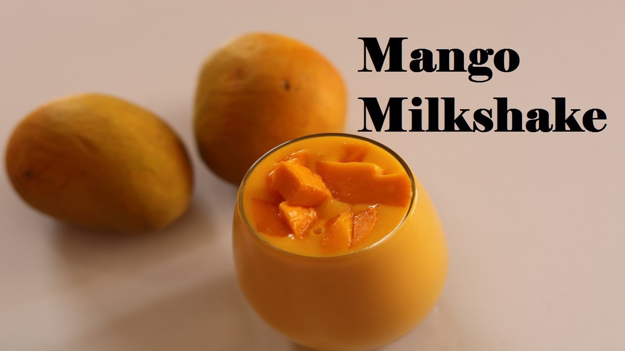 मैंगो मिल्क शेक Mango milkshake recipe  With Fresh Mango Pulp|summer recipe.