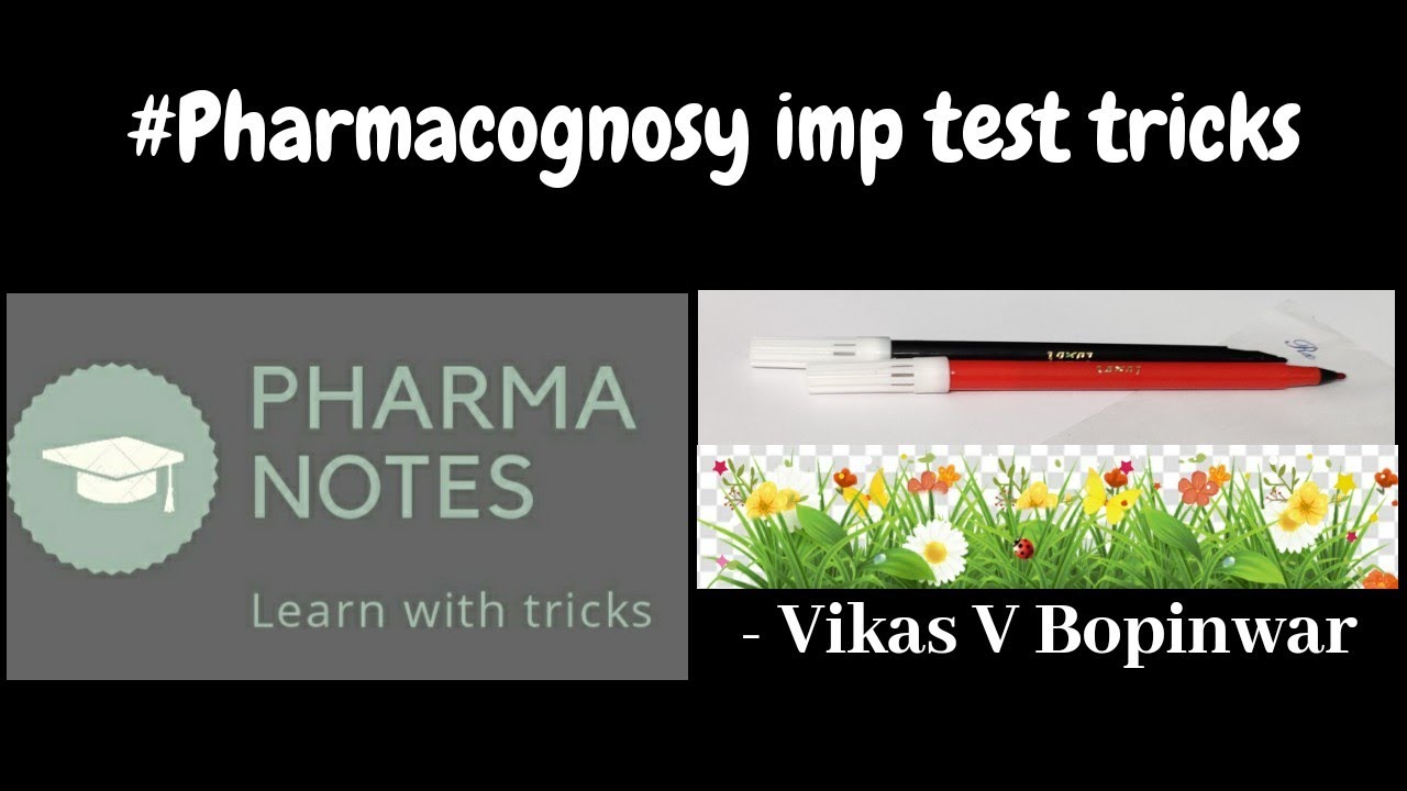 PHARMACOGNOSY | TYPICAL TEST | RRB PHARMACIST EXAM | GPAT | ESIC | PART-10