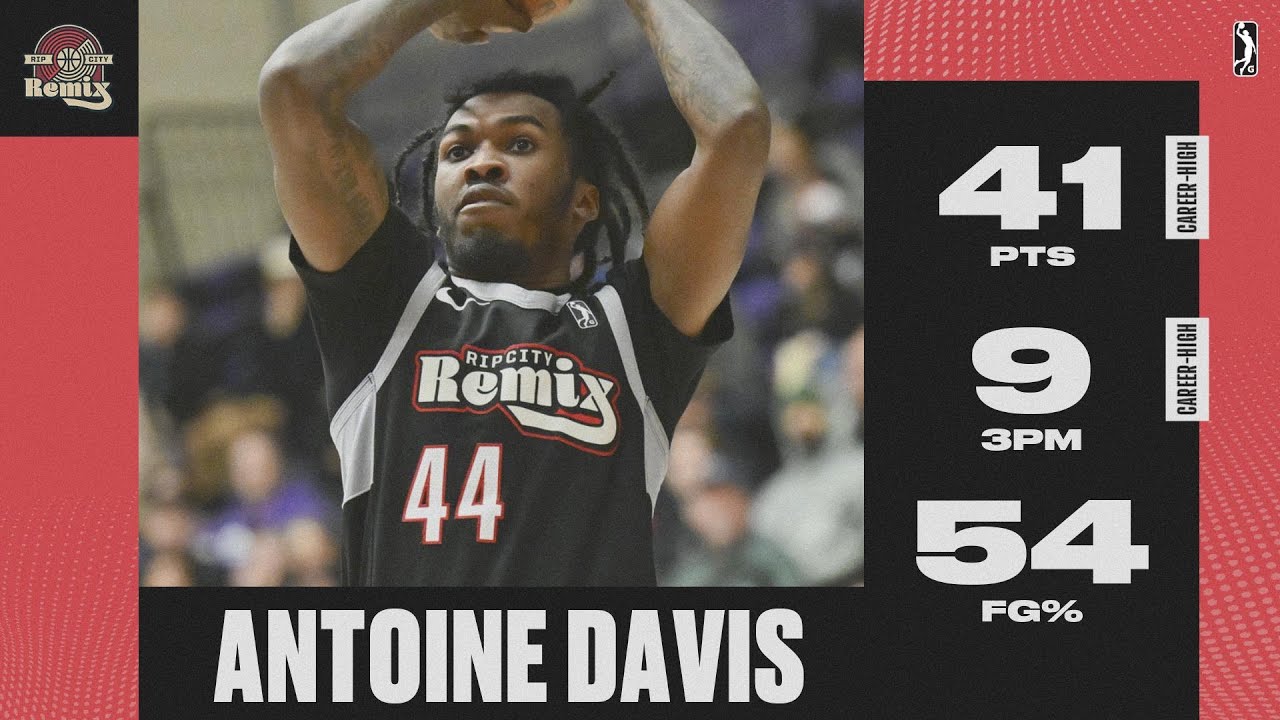 Antoine Davis ERUPTS for Career-High 41 PTS & 9 3PM in Win Over Herd