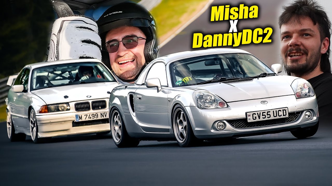 Wild @dannyDC2 Appears! BMW E36 x Toyota MR2! // Nürburgring