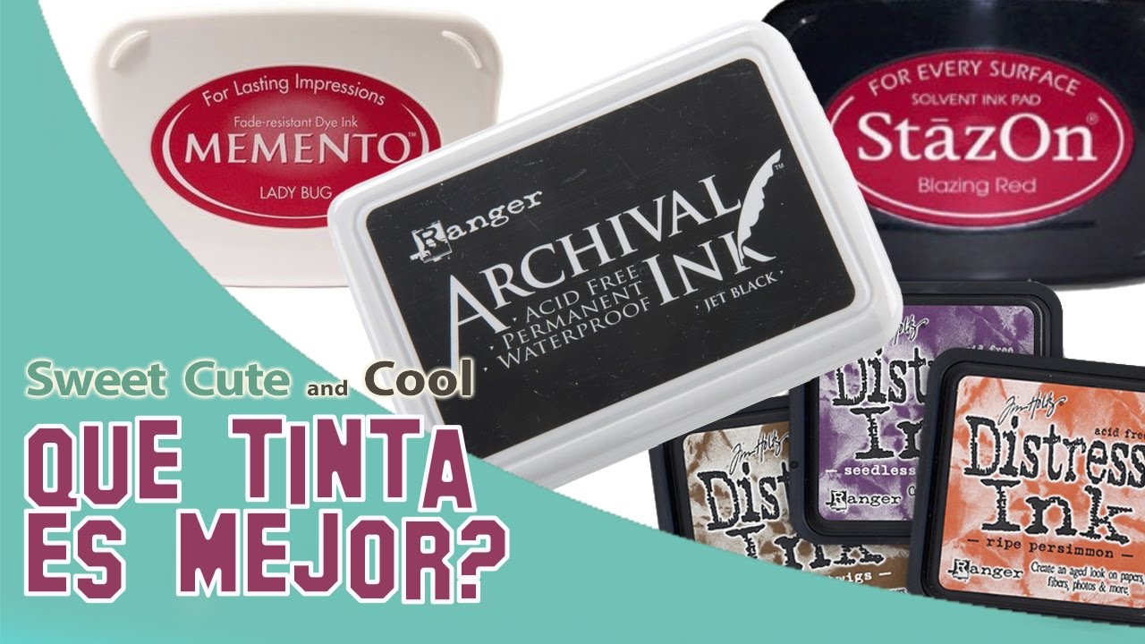 🟪Scrapbooking Desde Cero: Cap 17: Cómo Elegir la Mejor Tinta🙂