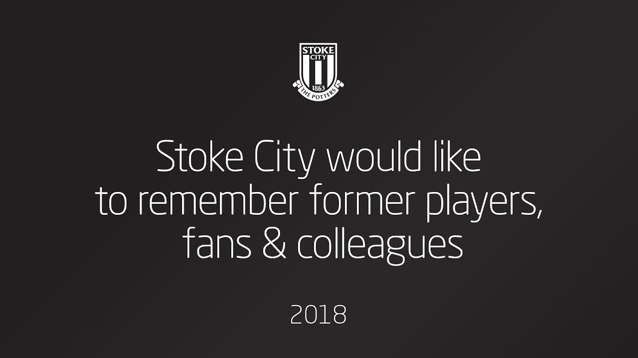 Stoke City Football Club - Remembrance 2018