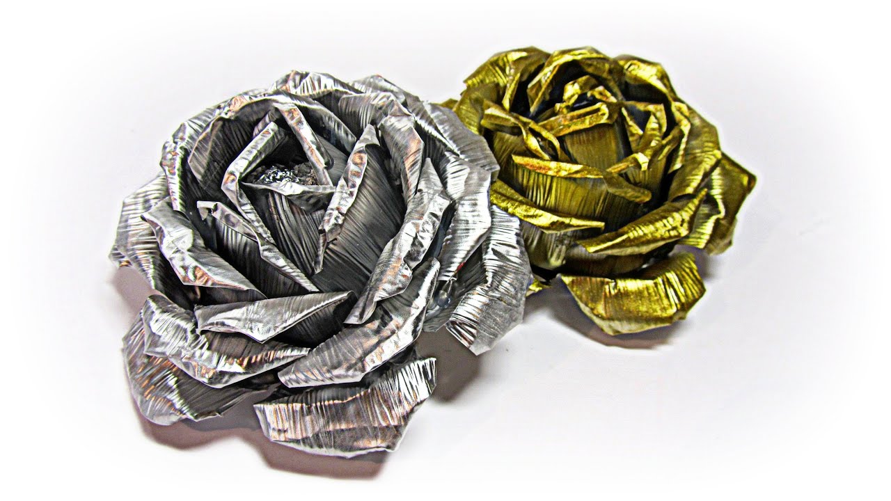 Aluminum roses. Rosas de aluminio.