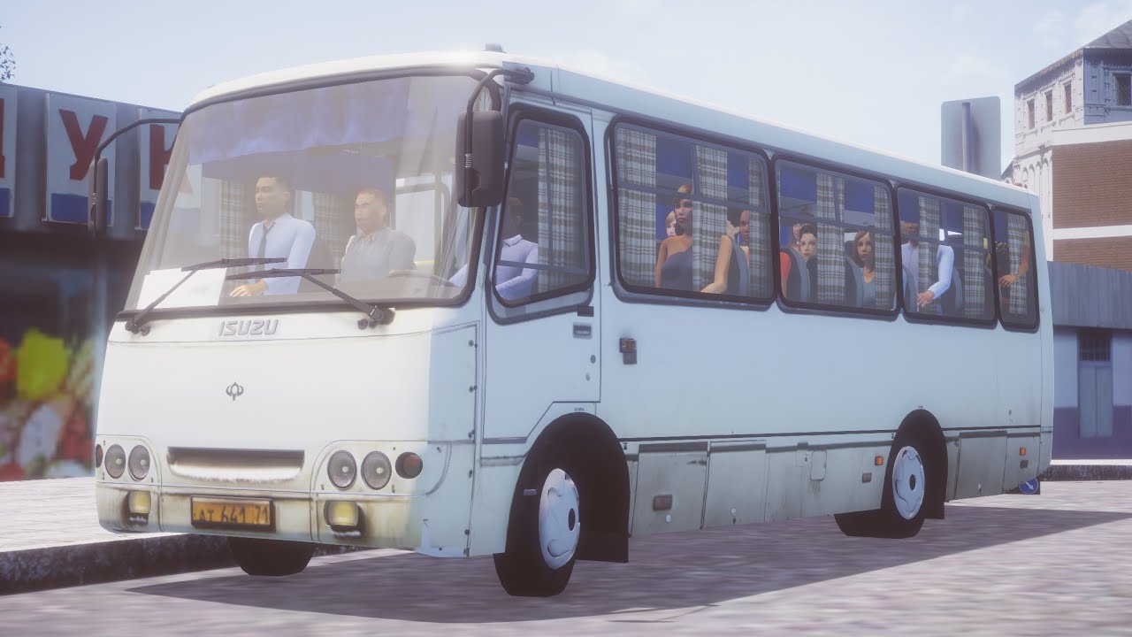 ПРИГОРОДНЫЙ БОГДАН А09212 в PROTON BUS SIMULATOR по карте ГОСТОМЫСЛ!