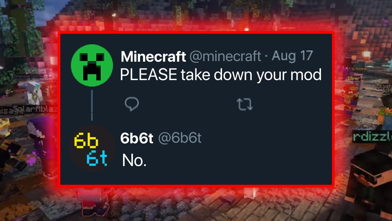 DMCA-страйк Mojang против 6b6t принял странный оборот