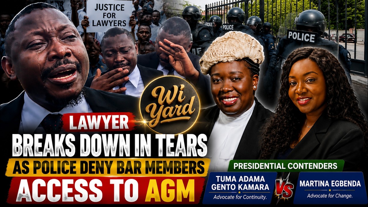 Lawyer Breaks Down in Tears as Police Deny Bar Members Access to AGM