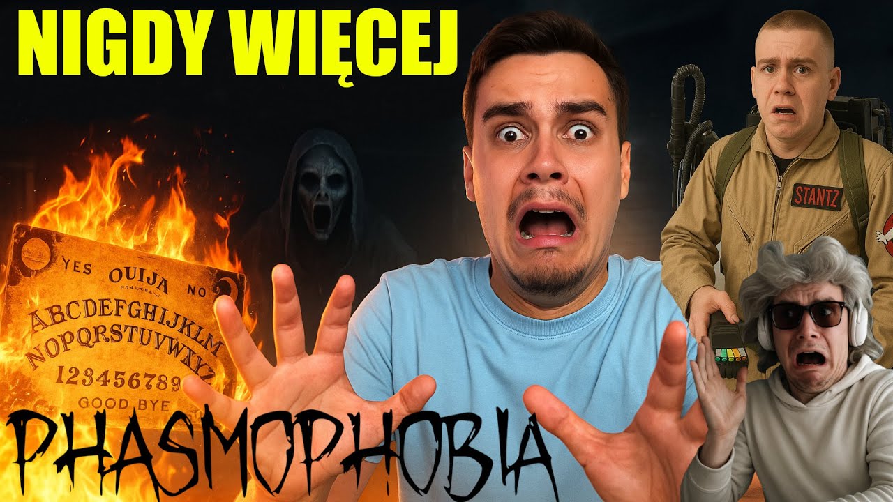 Dałem się namówić... NIGDY WIĘCEJ 😱👻 BOLI MNIE GARDŁO OD KRZYKU 👁️ Phasmophobia