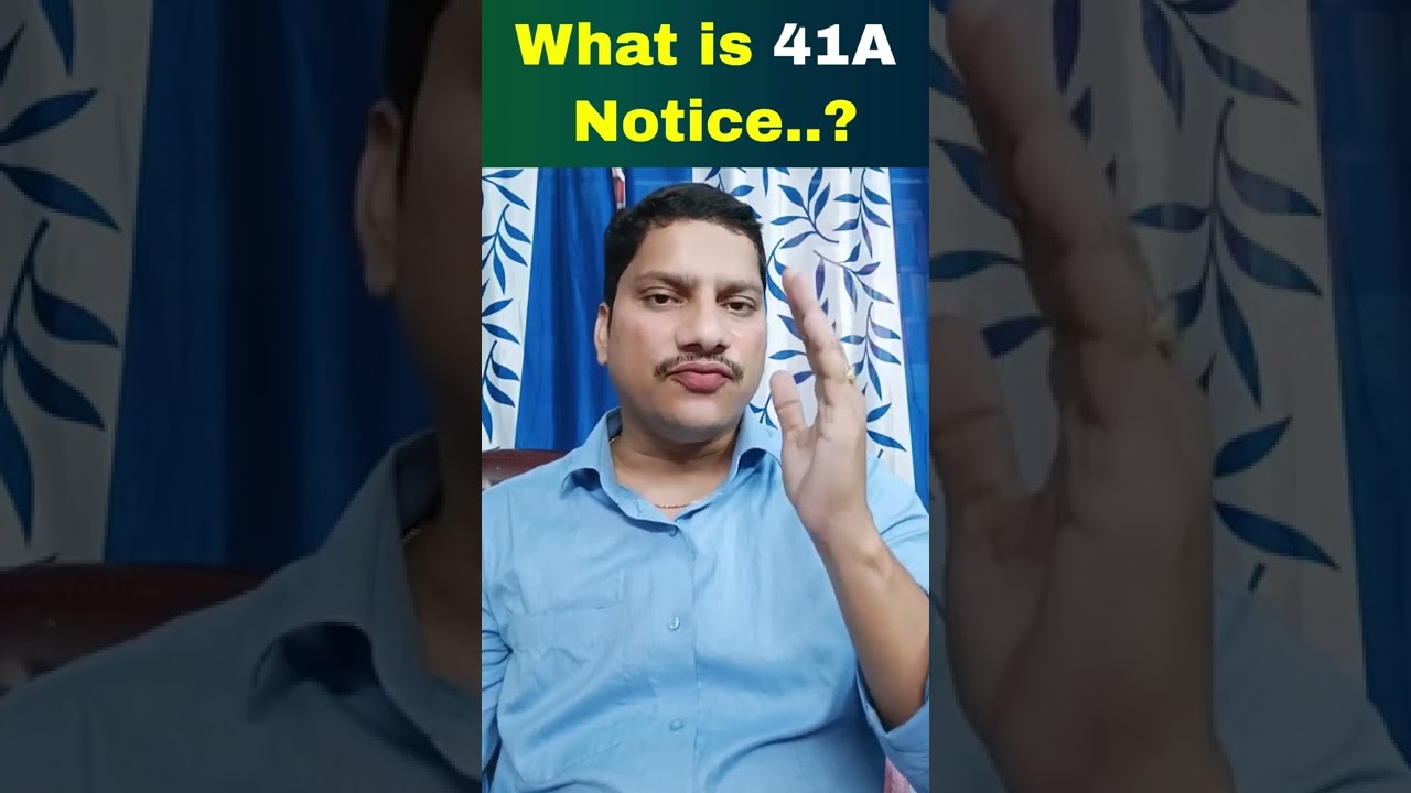 How To Deal With Police When They Issue 41A Notice | Advocate Srinivas Chauhan | Law Tips | #shorts