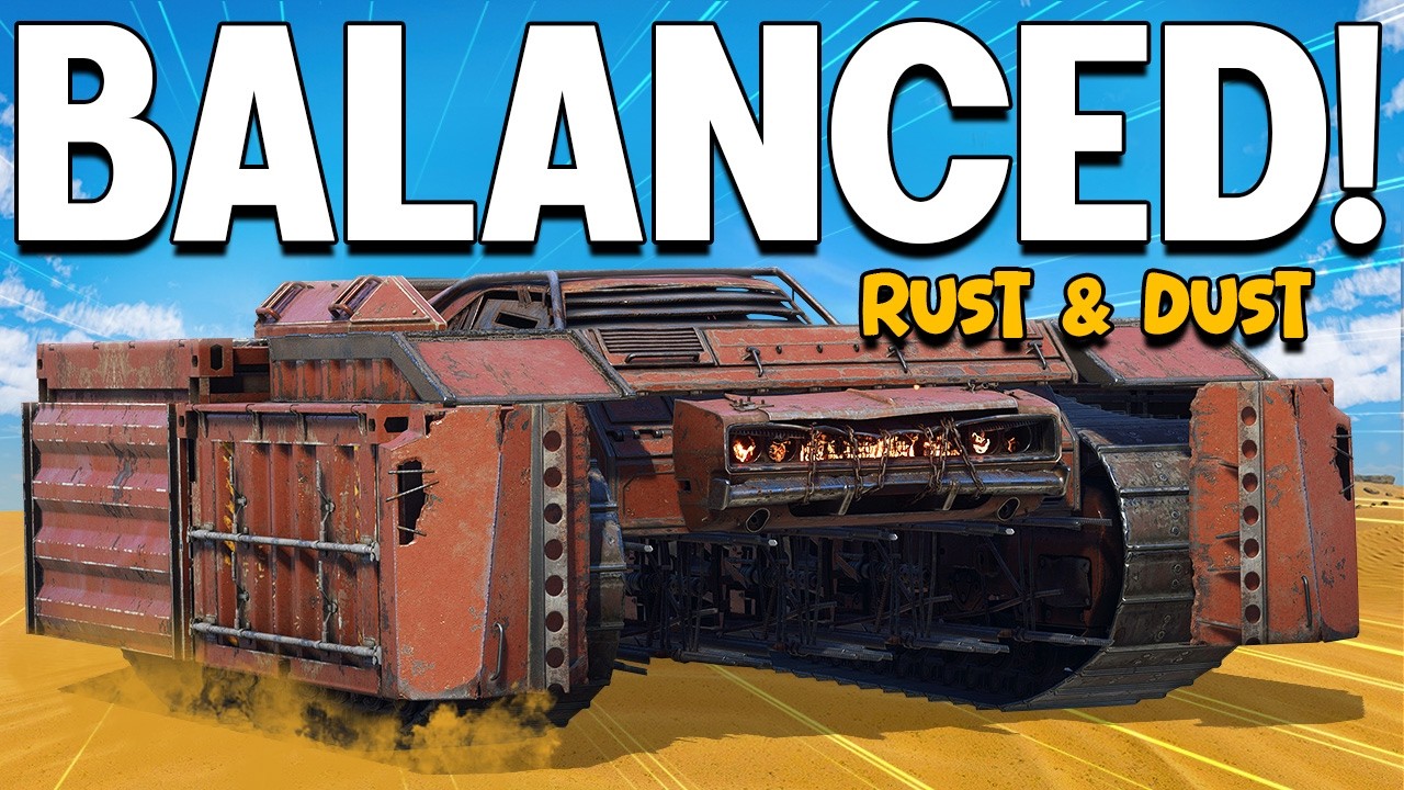 Crossout Rust & Dust is Very BALANCED!