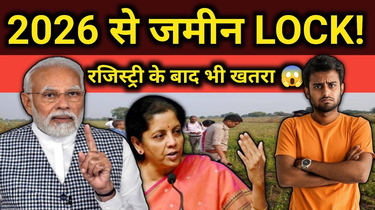 2026 का नया डिजिटल नियम: अब गलत जमीन सीधे LOCK होगी | जमीन की सच्चाई