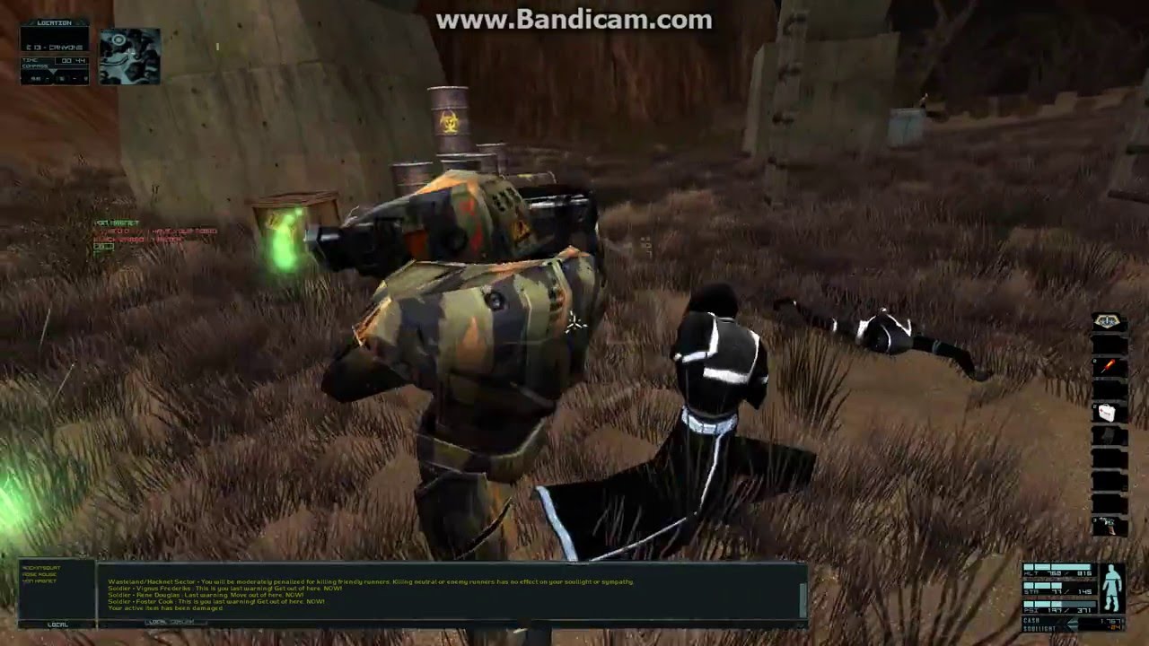 Neocron 2 - Mmartin hunts down 3 guys at TG