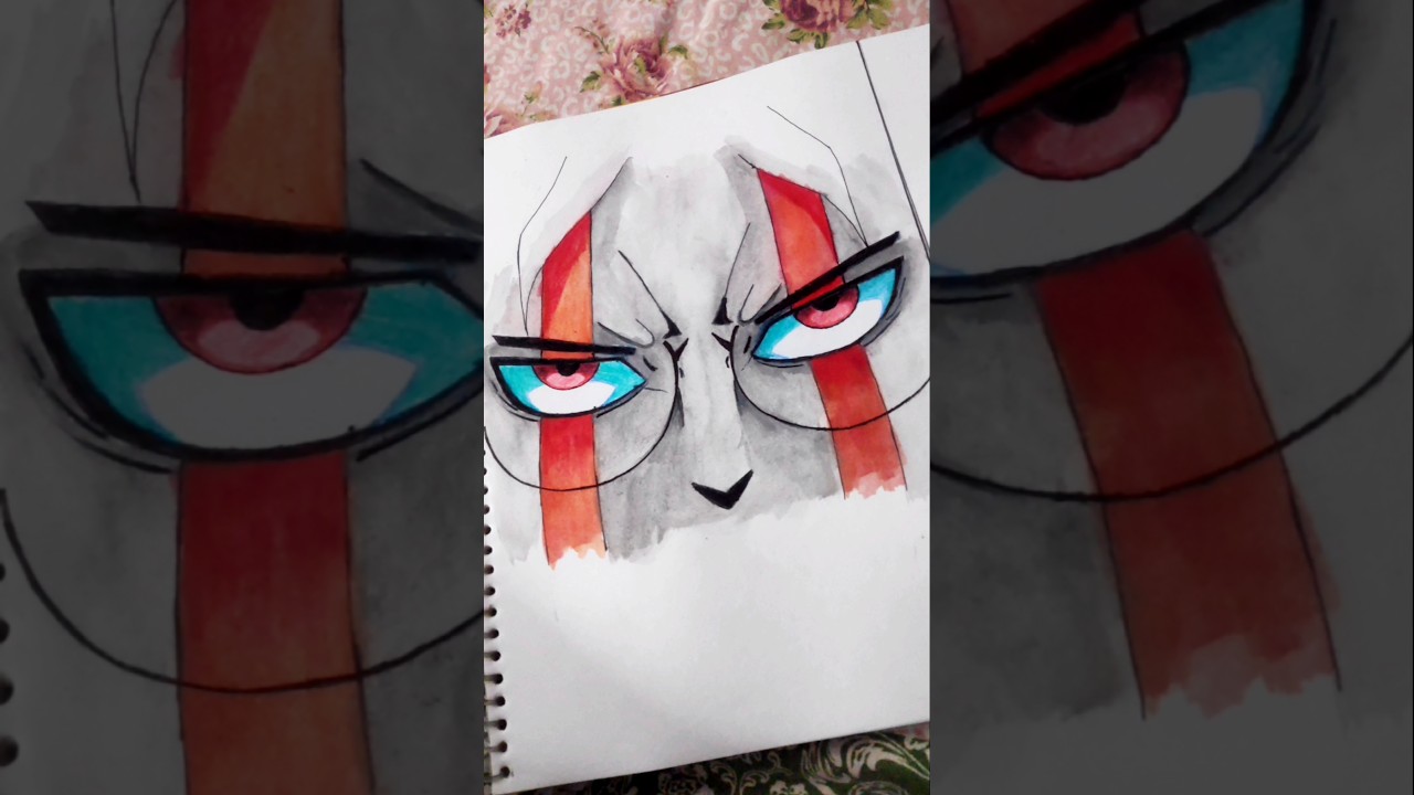 Ouick Sketch Oakrun ( ken takakura) from Dandadan #shorts