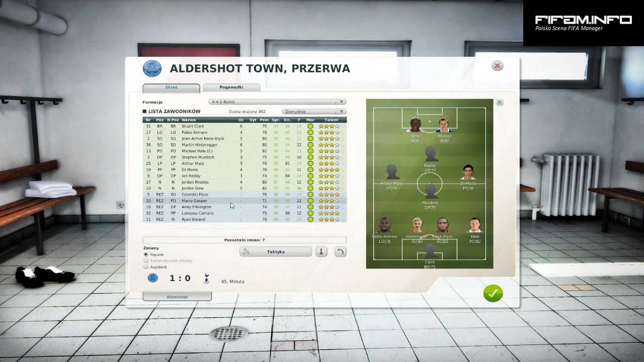 Let's play FIFA Manager 12 PL Part 59 Aldershot Town