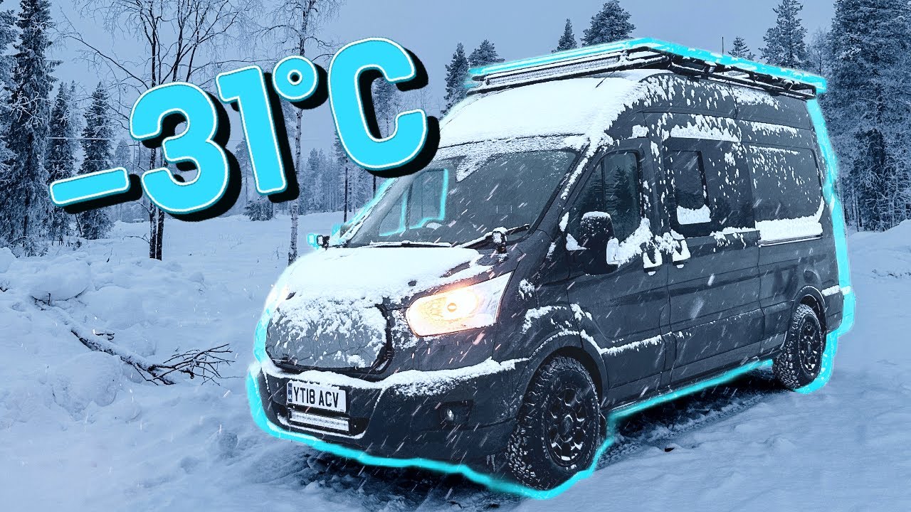 VANLIFE в экстремальном холоде