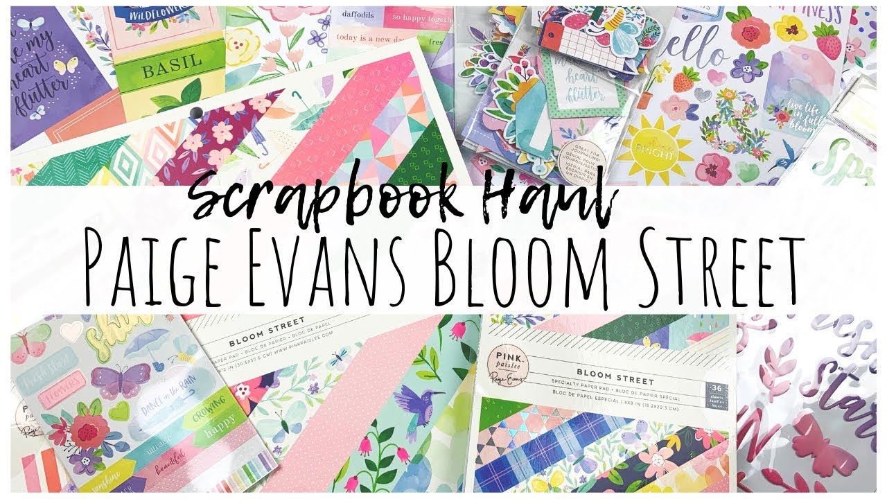 Покупки для скрапбукинга | Пейдж Эванс, Bloom Street | Hey Little Magpie | ms.paperlover