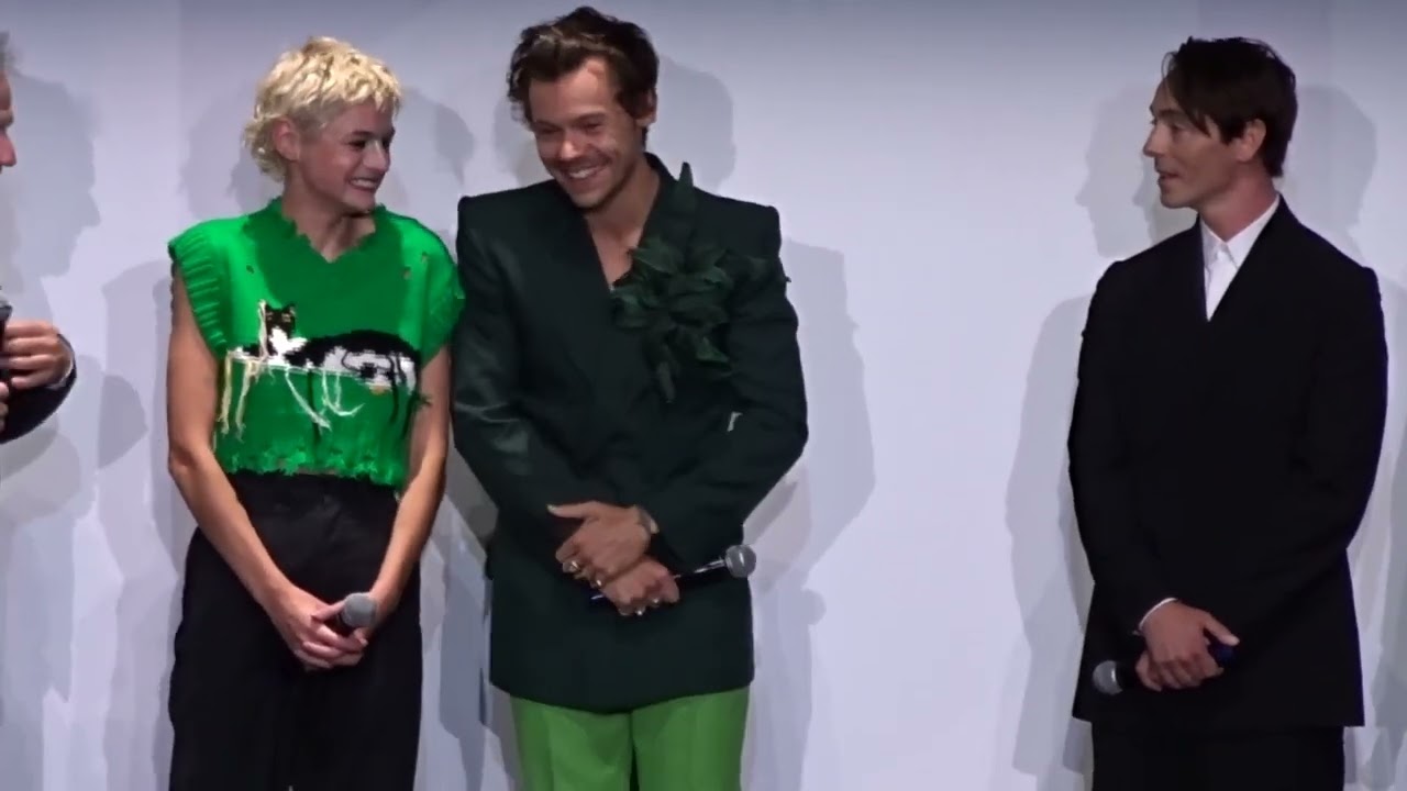 My Policeman Cast Q&A @ #TIFF22 - Harry Styles, Emma Corrin, David Dawson