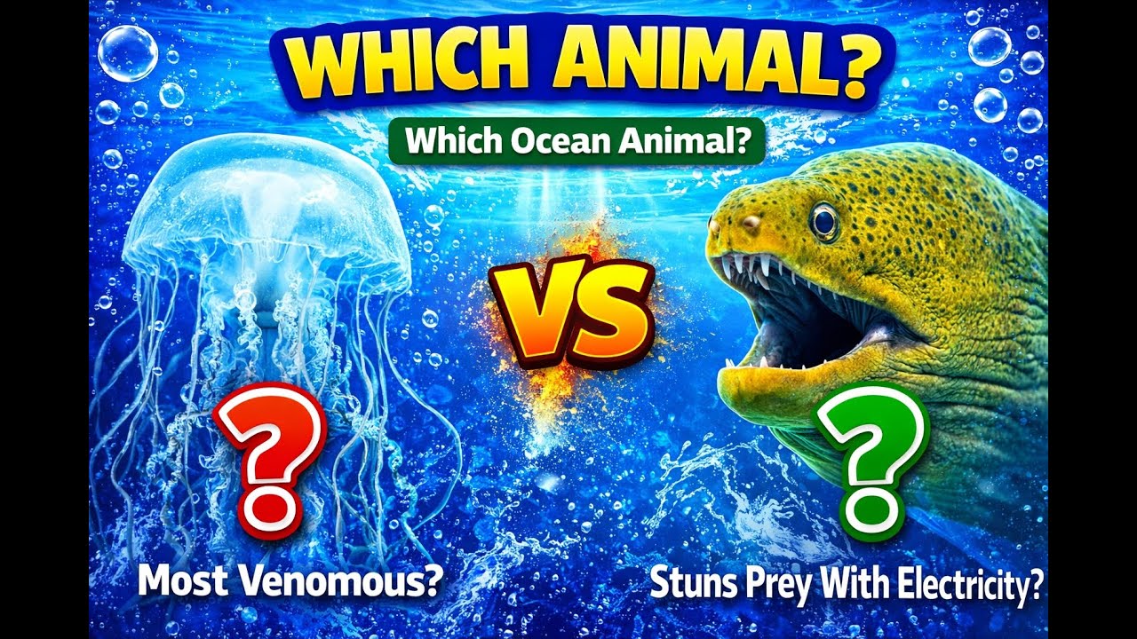 Guess the animal; Ocean Edition