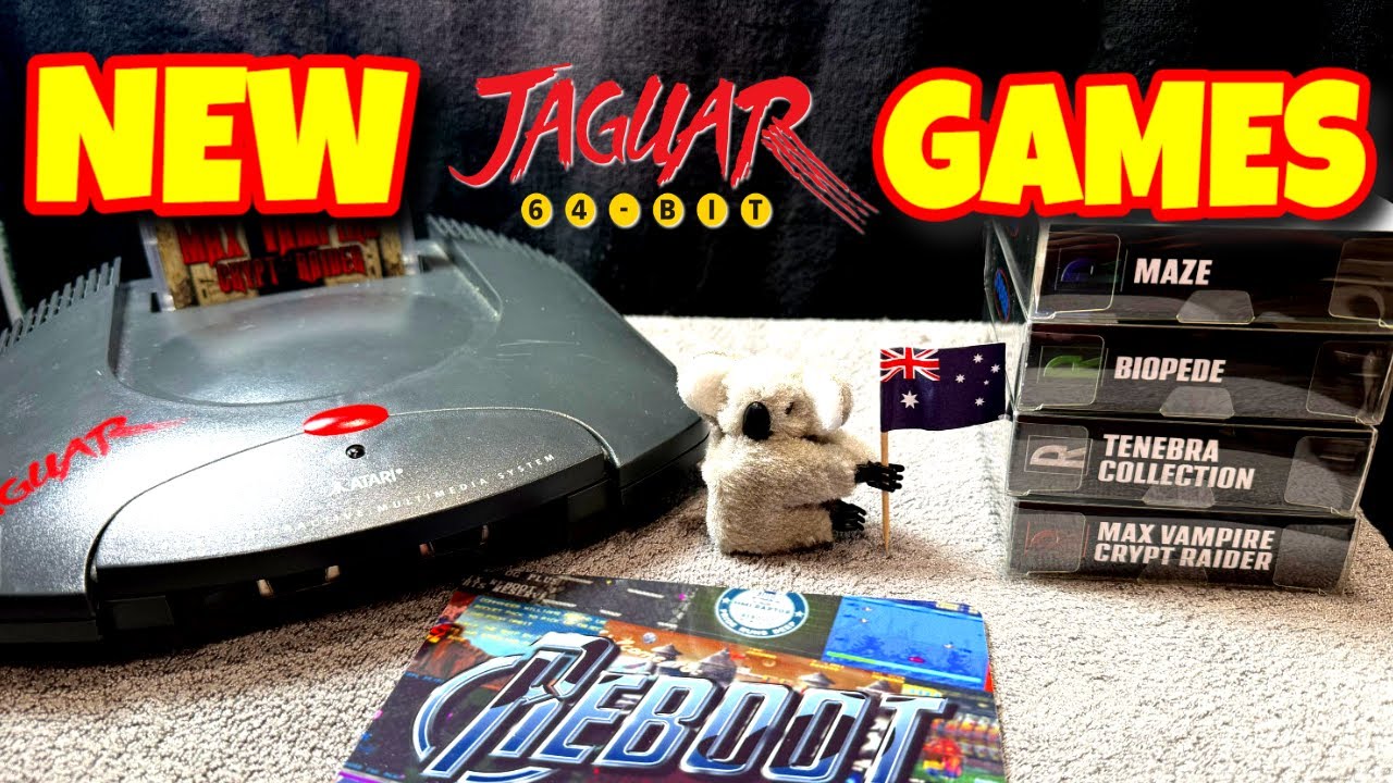 Новые игры для Atari Jaguar от Reboot!