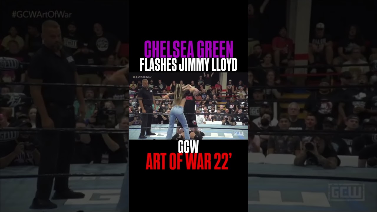 #chelseagreen doing her thing. #mattcardona #GCW #DeathMatch #prowrestling  #fyp #viralshorts
