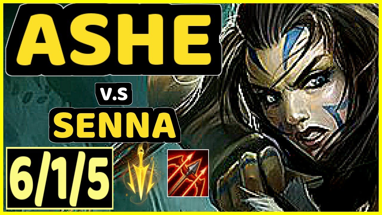 BRTT (ASHE) vs SENNA - 6/1/5 KDA BOTTOM ADC GAMEPLAY - BR Ranked GRANDMASTER