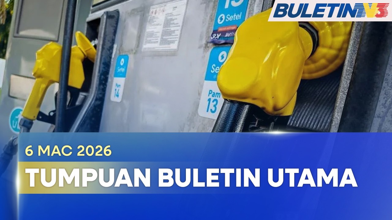 TUMPUAN BULETIN UTAMA | Kerajaan Mampu Kekalkan Harga RON95 Untuk 2 Bulan Lagi
