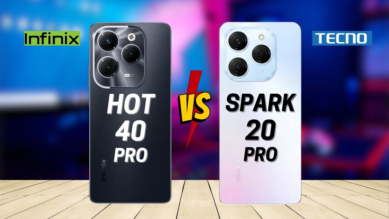 Infinix Hot 40 Pro vs Tecno Spark 20 Pro