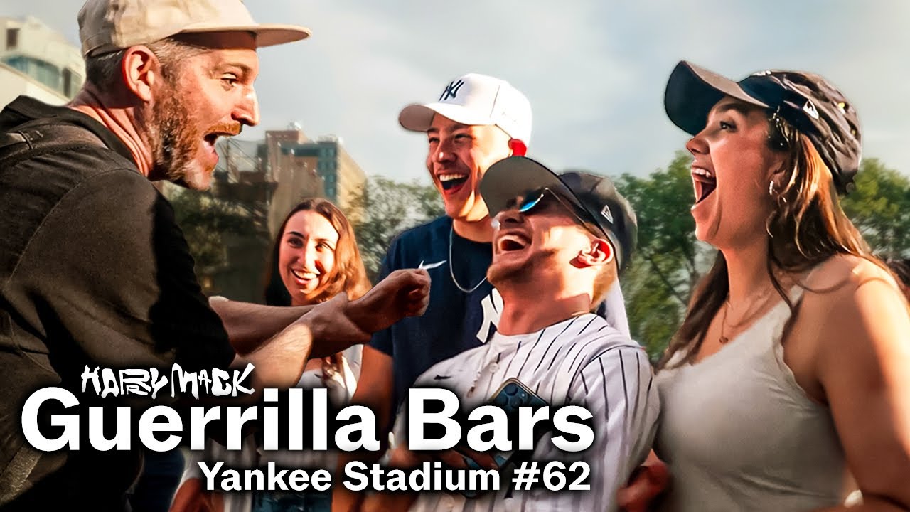 Yankee Stadium Freestyles | Harry Mack Guerrilla Bars 62 New York City