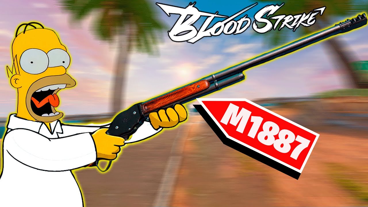 ¡LA M1887 ESTA ROTA! COMPRE EL PASE DE BATALLA EN BLOOD STRIKE